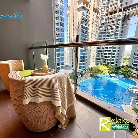 Atlantis Residences Melaka By Heystay Management Exterior photo